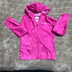Columbia Bright Pink Windbreaker
